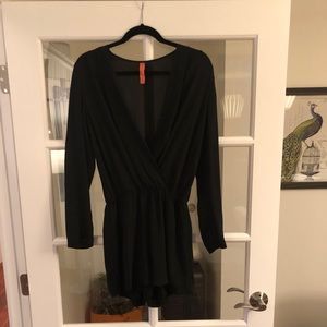Eight Sixty Black Romper